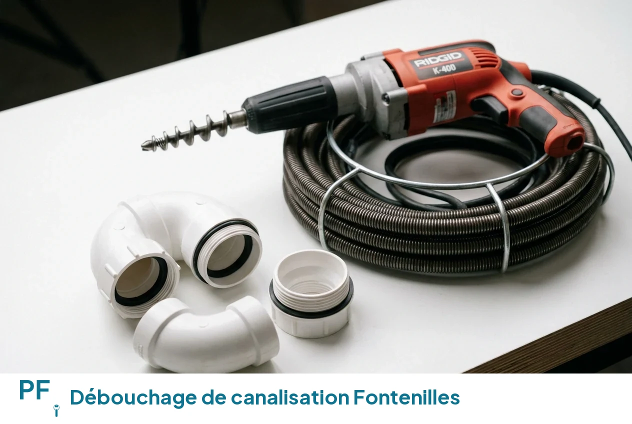 Débouchage de canalisation à Fontenilles