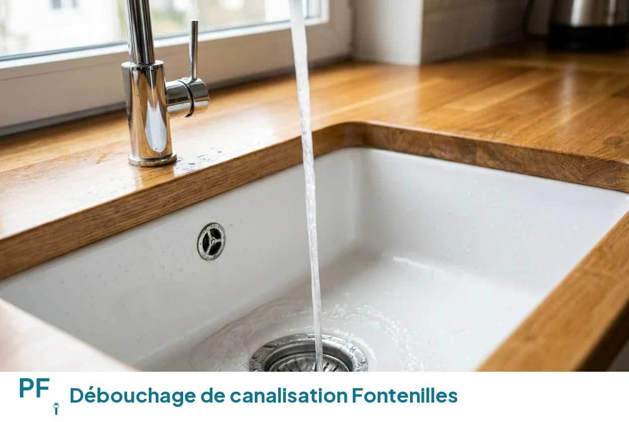 Débouchage de canalisation à Fontenilles