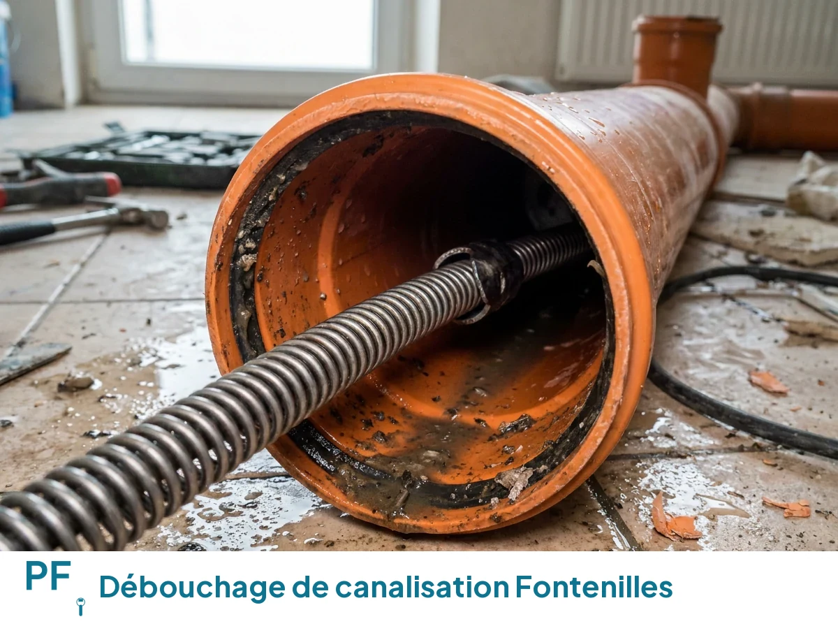Débouchage de canalisation à Fontenilles