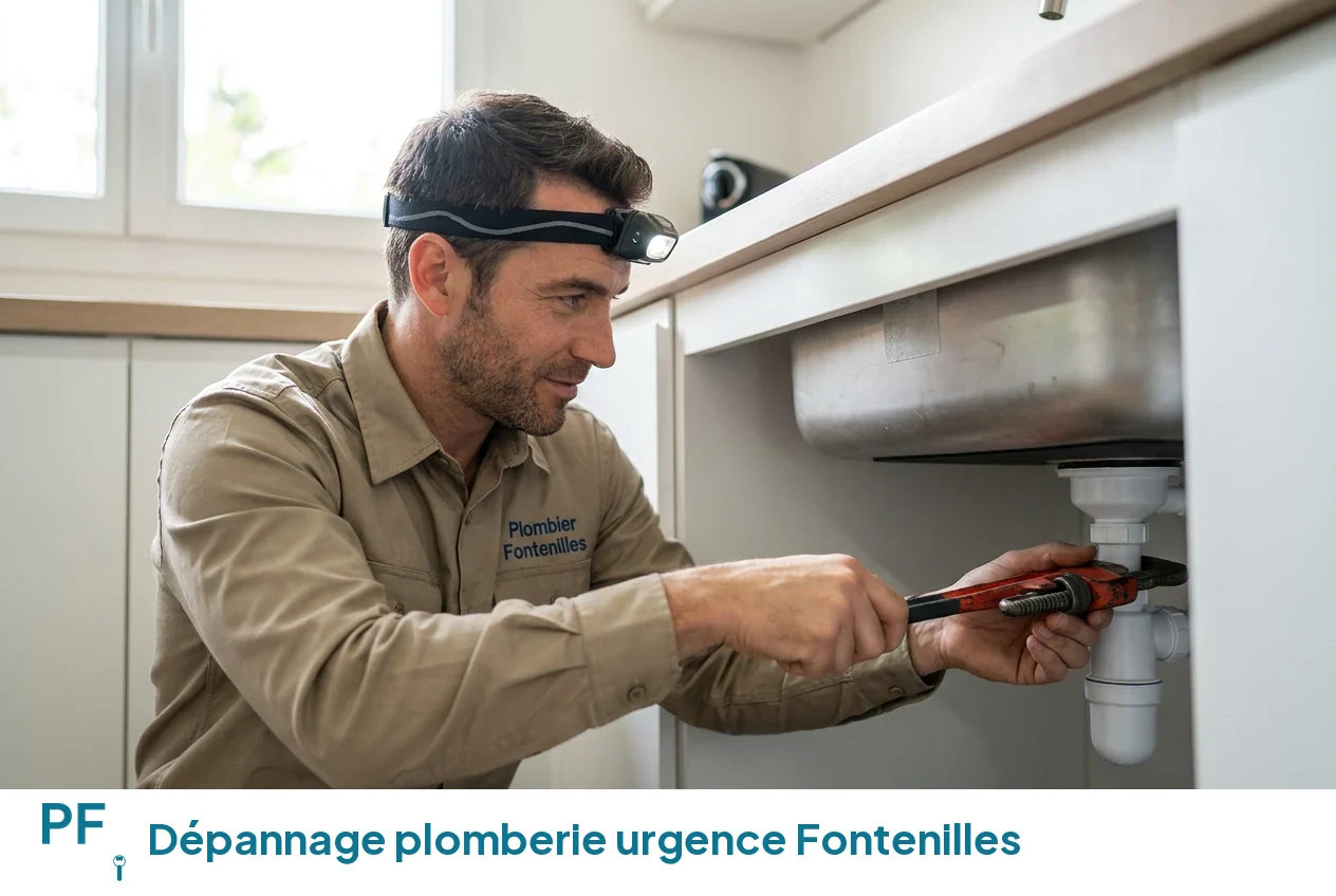 Dépannage plomberie urgence à Fontenilles