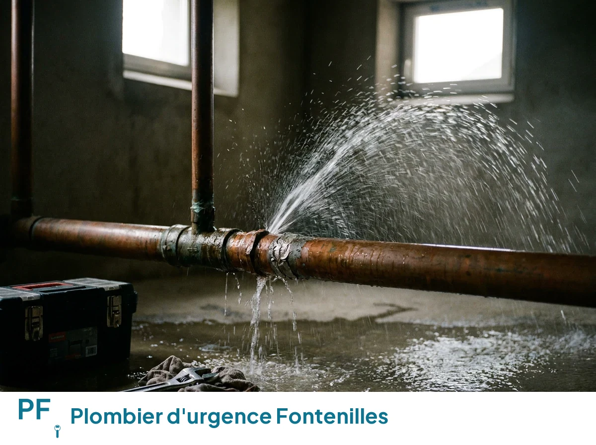 Plombier d'urgence à Fontenilles