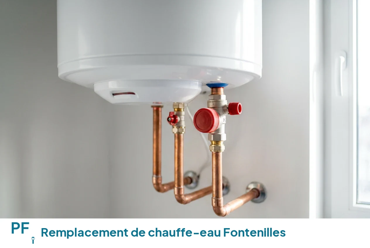 Remplacement de chauffe-eau à Fontenilles