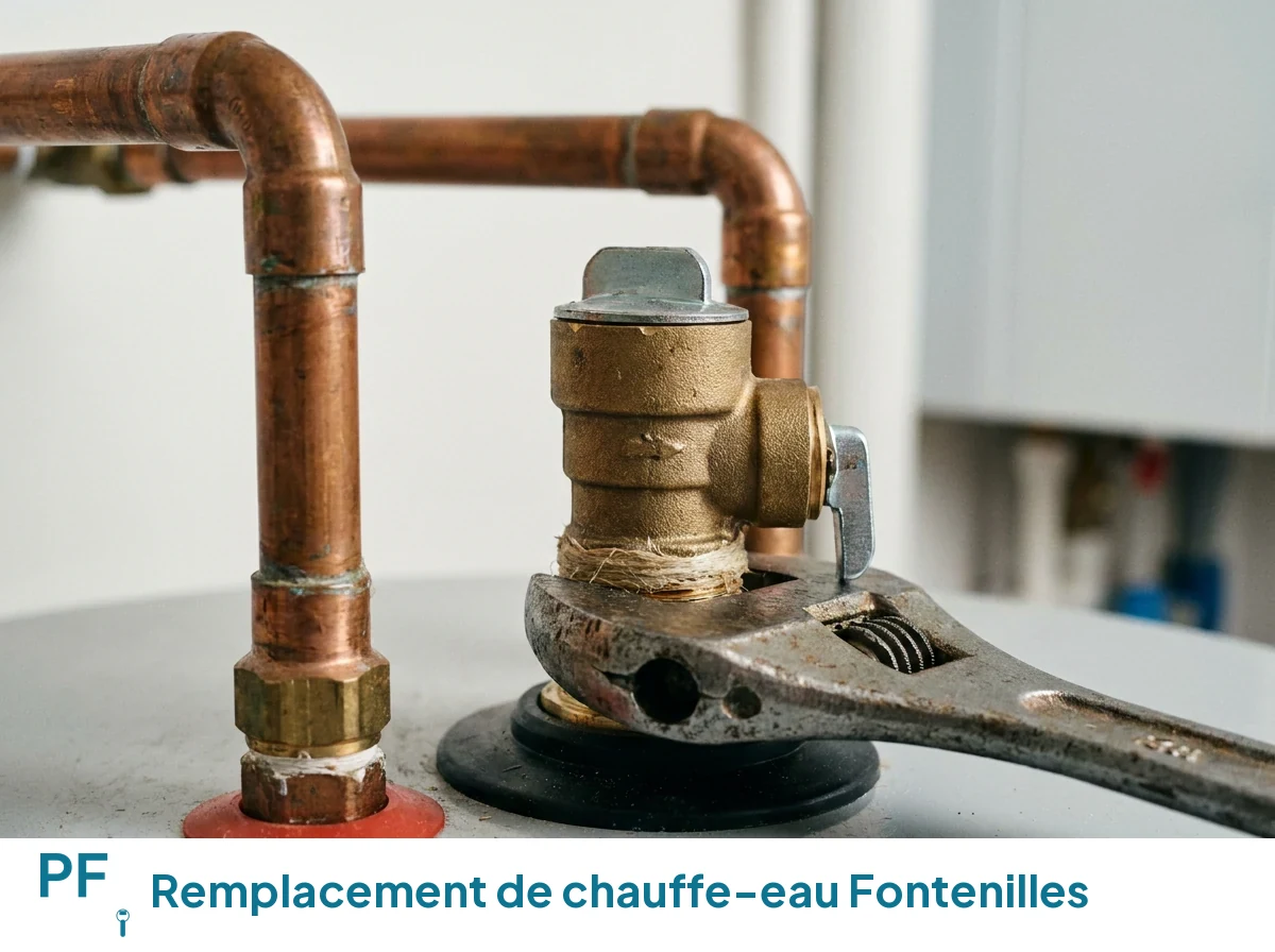 Remplacement de chauffe-eau à Fontenilles
