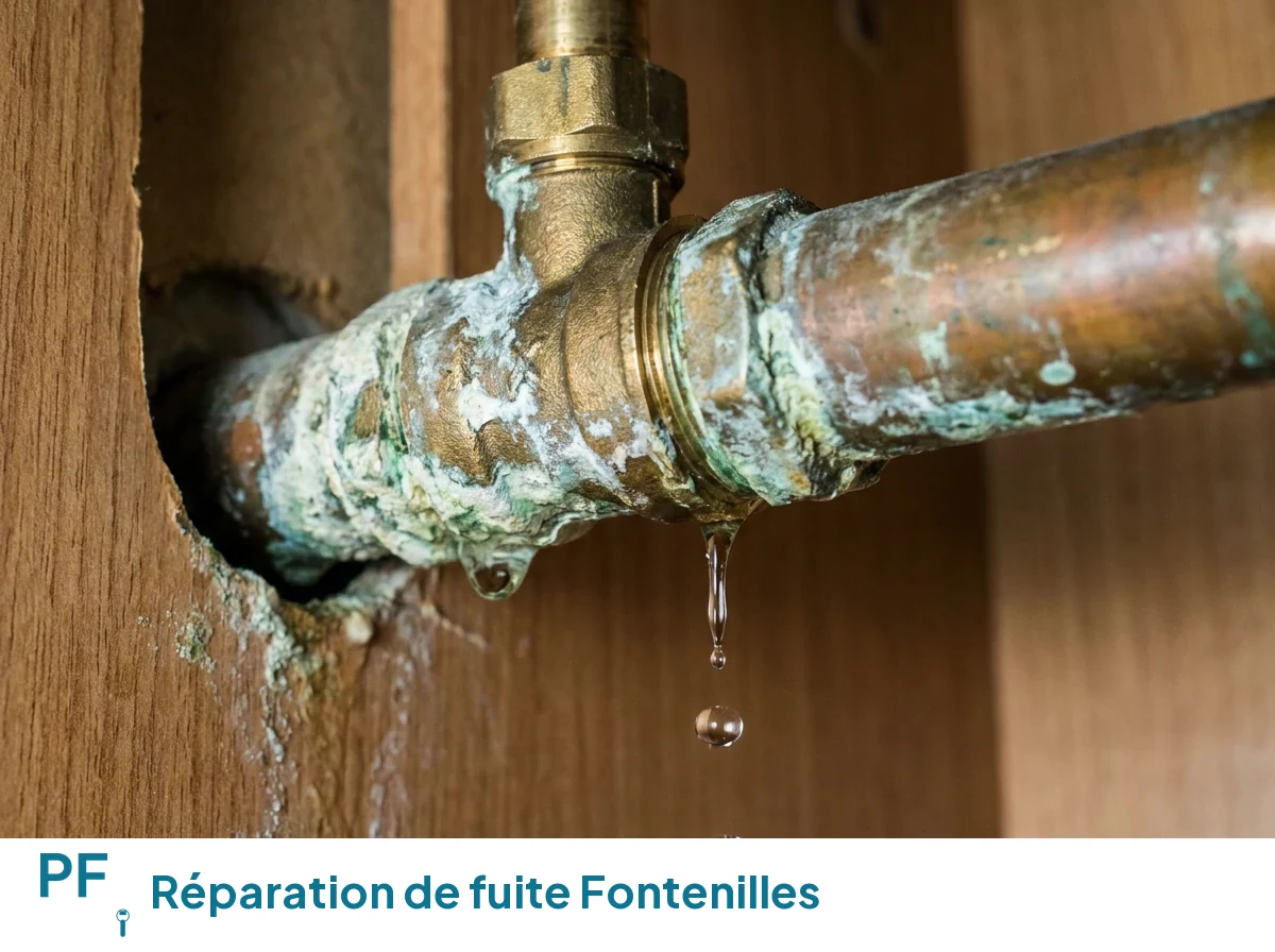 Réparation de fuite à Fontenilles