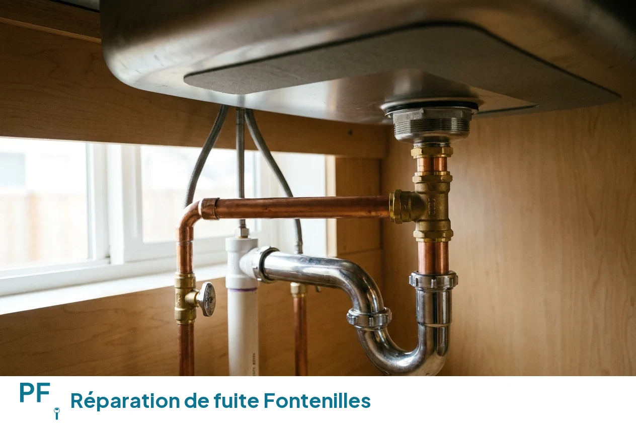 Réparation de fuite à Fontenilles