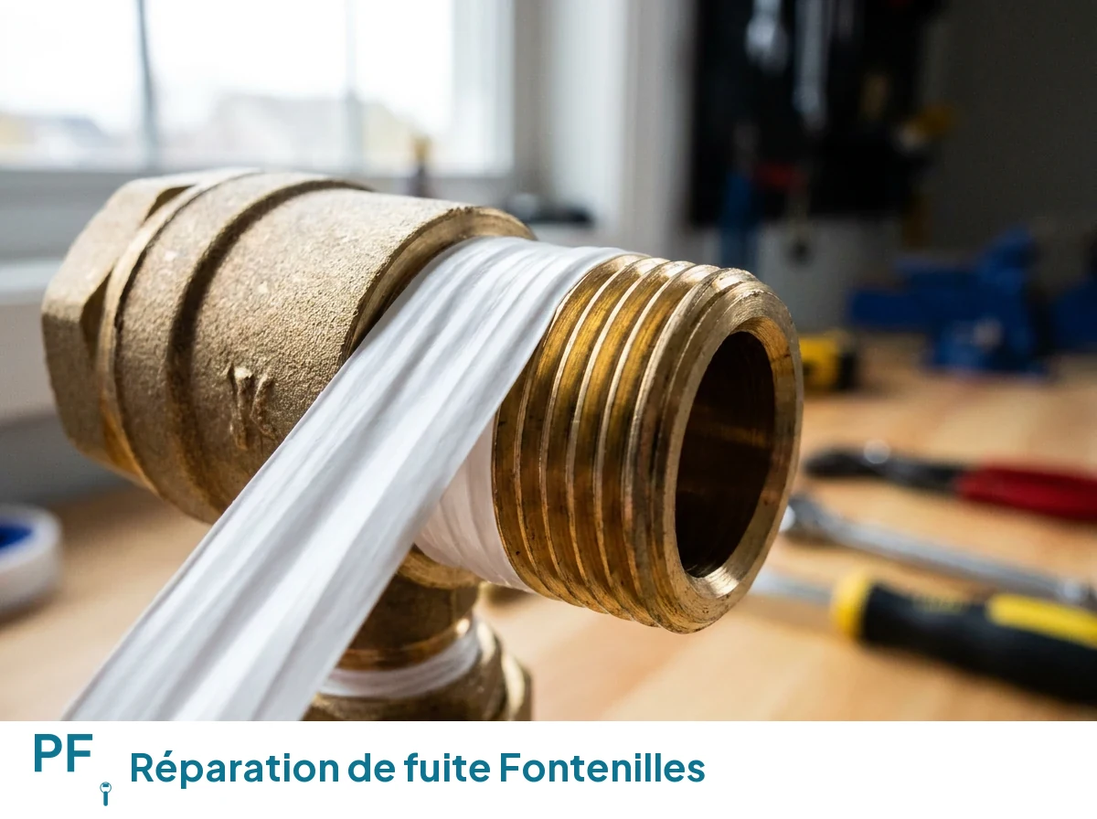 Réparation de fuite à Fontenilles