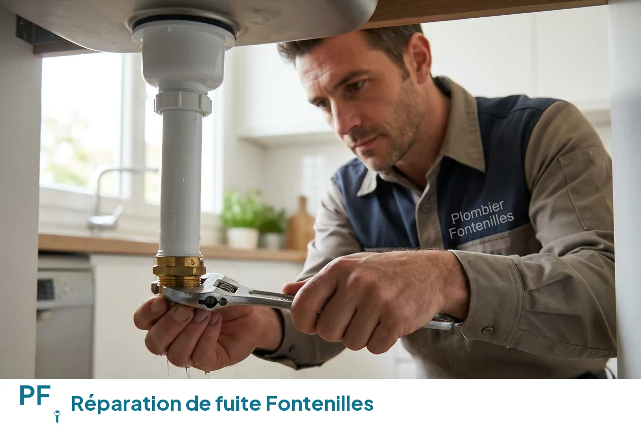 Réparation de fuite à Fontenilles
